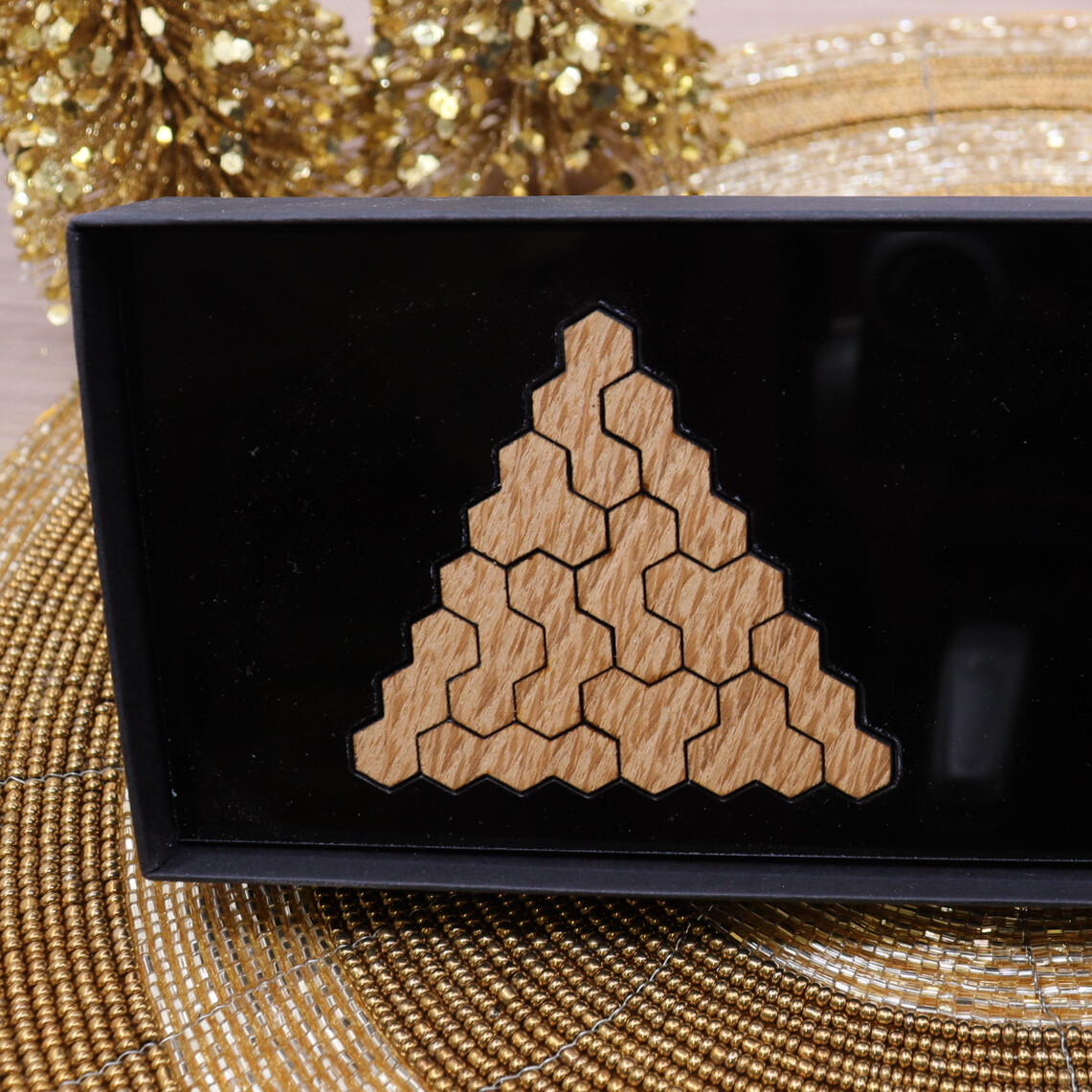 Luzury Wooden Puzzle - Triangle