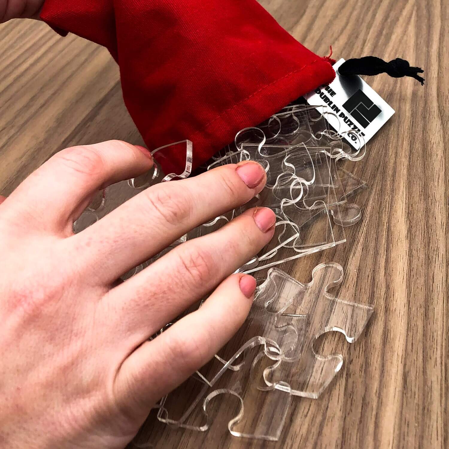 Clear Acrylic Jigsaw Puzzle