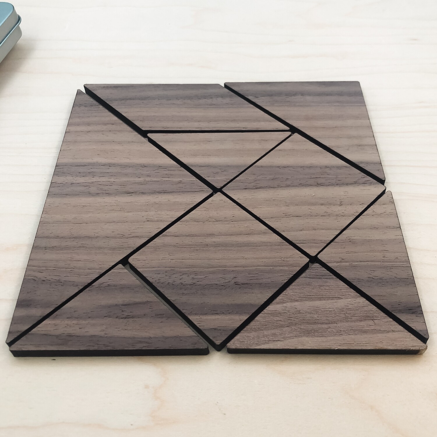 Impossible Luxury Puzzle In Walnut 