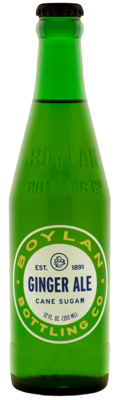 24 Pack Case Boylan Soda: Ginger Ale *ALL NATURAL