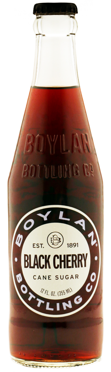24 Pack Case Boylan Soda: Black Cherry *ALL NATURAL
