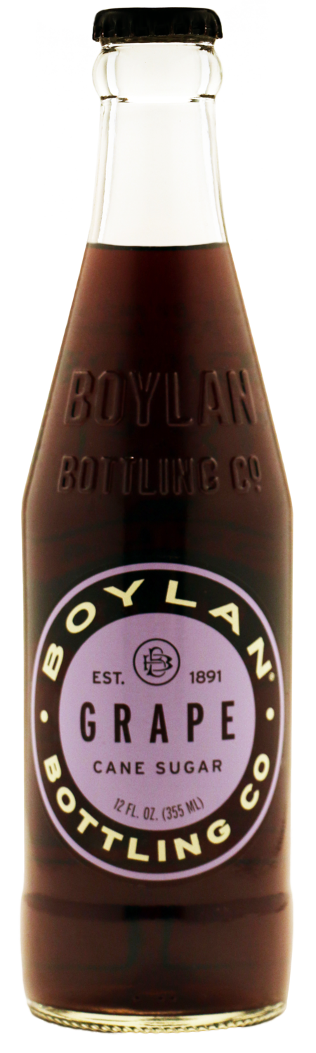 24 Pack Case Boylan Soda: Grape