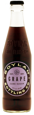 24 Pack Case Boylan Soda: Grape
