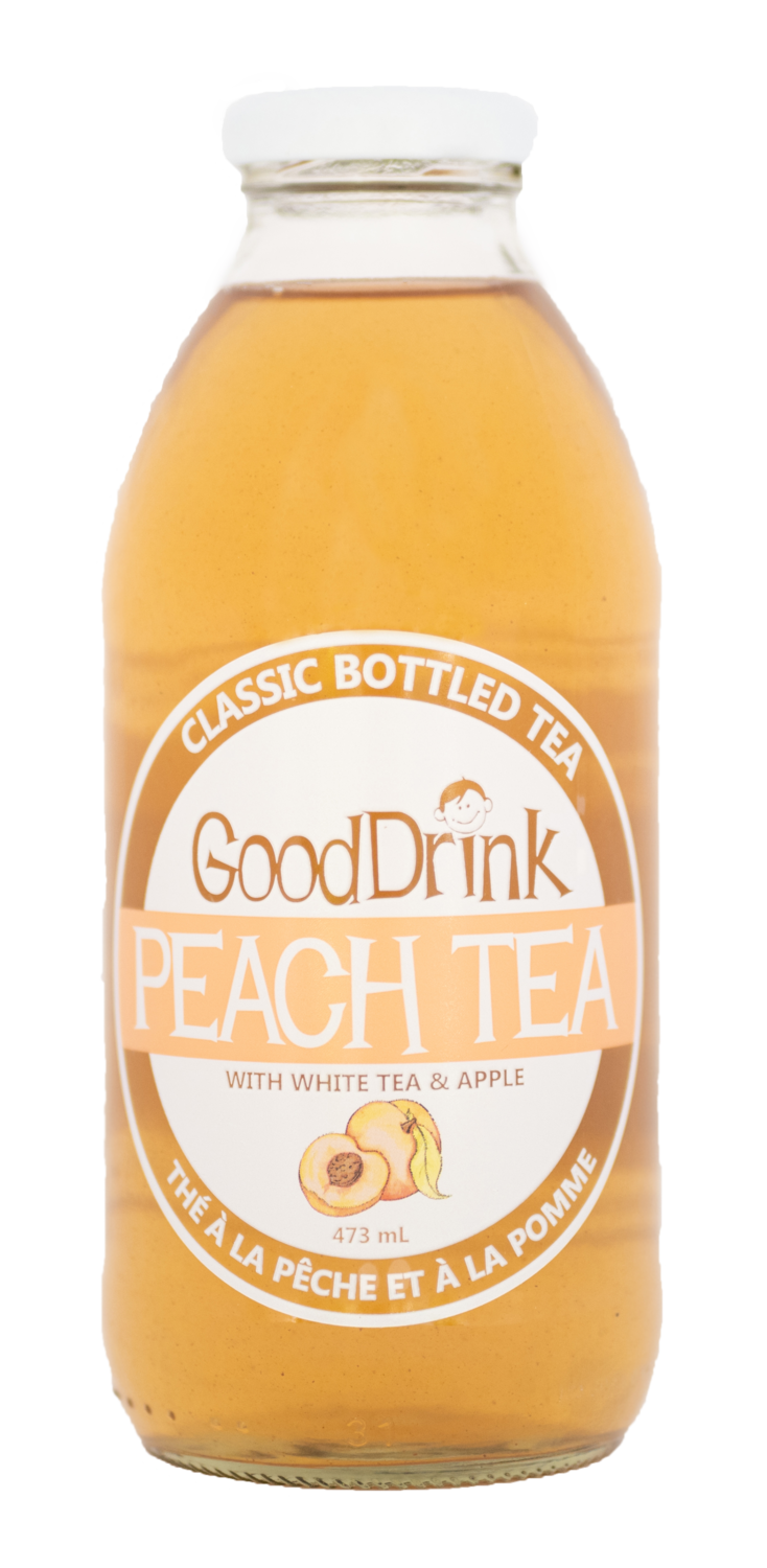 12 Pack Case ​GoodDrink Peach Tea