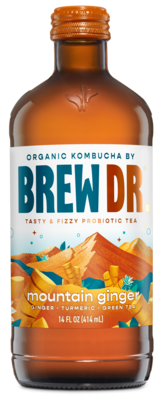 Brew Dr. Kombucha - MOUNTAIN GINGER