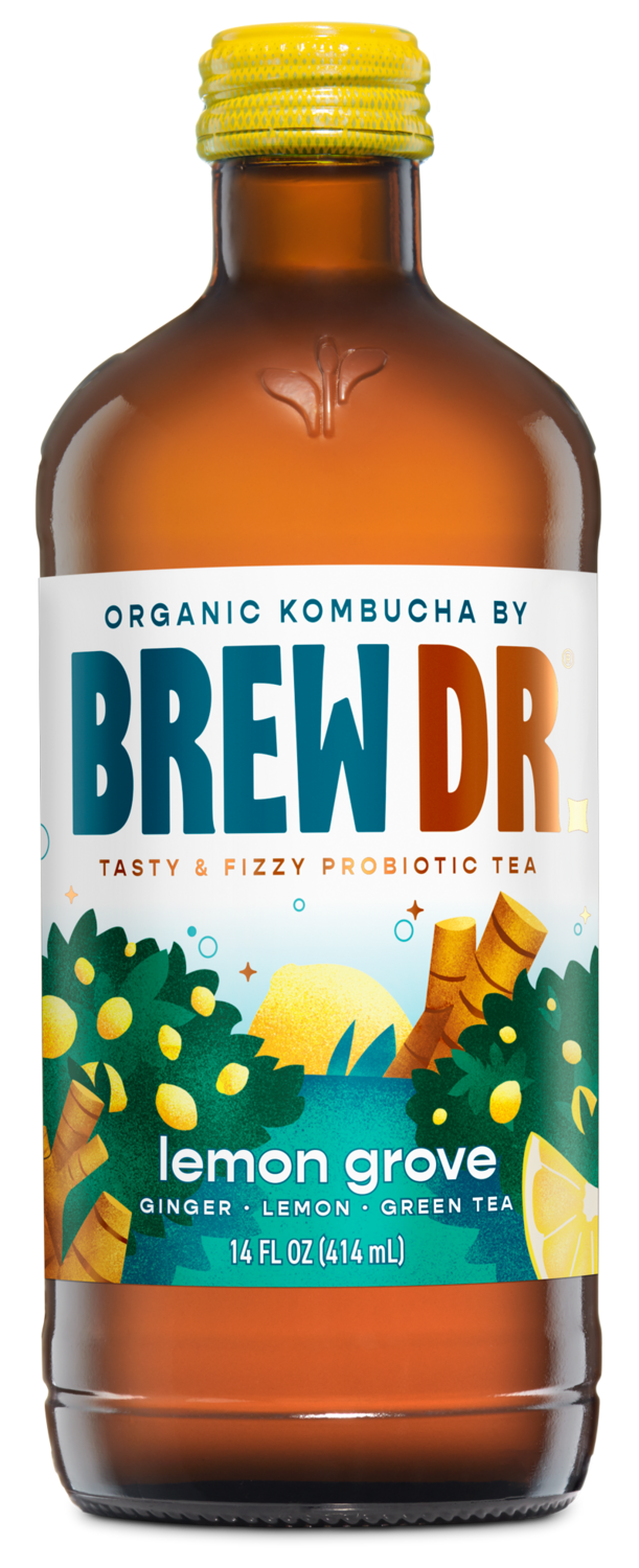 Brew Dr. Kombucha - LEMON GROVE