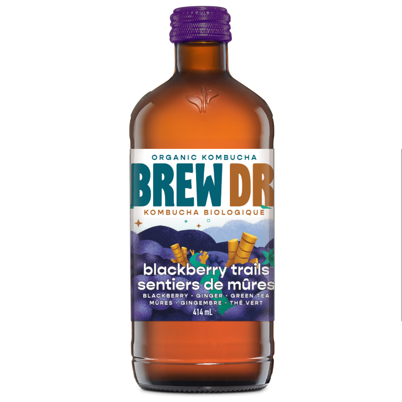 Brew Dr. Kombucha - BLACKBERRY TRAILS