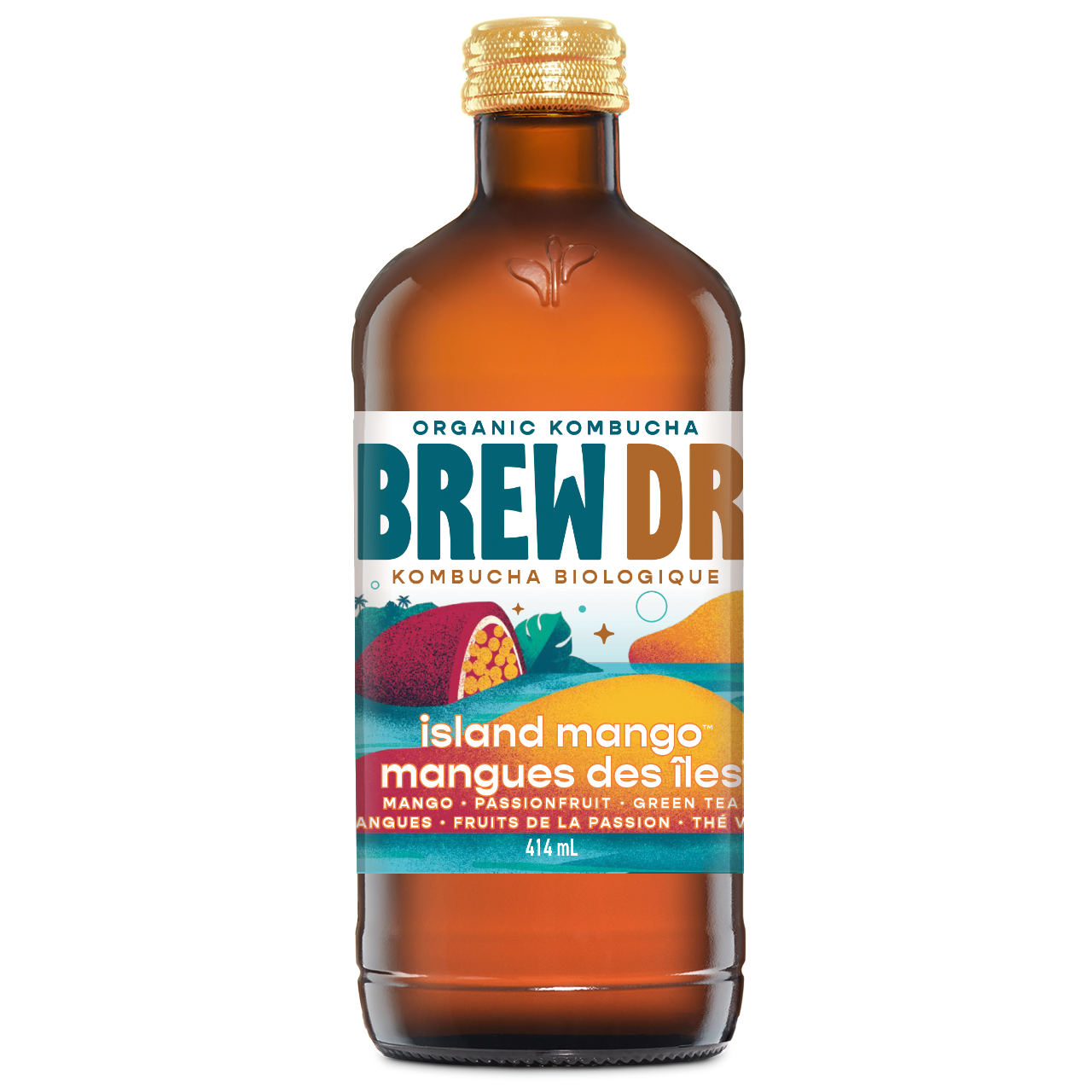 Brew Dr. Kombucha - ISLAND MANGO