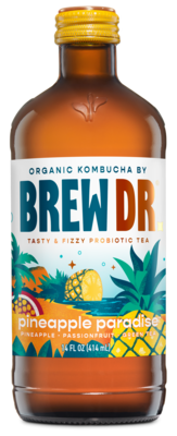 Brew Dr. Kombucha - PINEAPPLE PARADISE