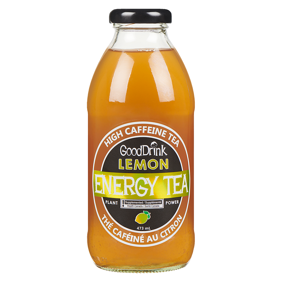 12 Pack Case ​GoodDrink Lemon Energy Tea *ALL NEW!!!