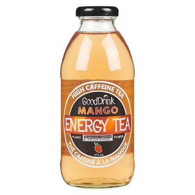 12 Pack Case ​GoodDrink Mango Energy Tea *ALL NEW!!!