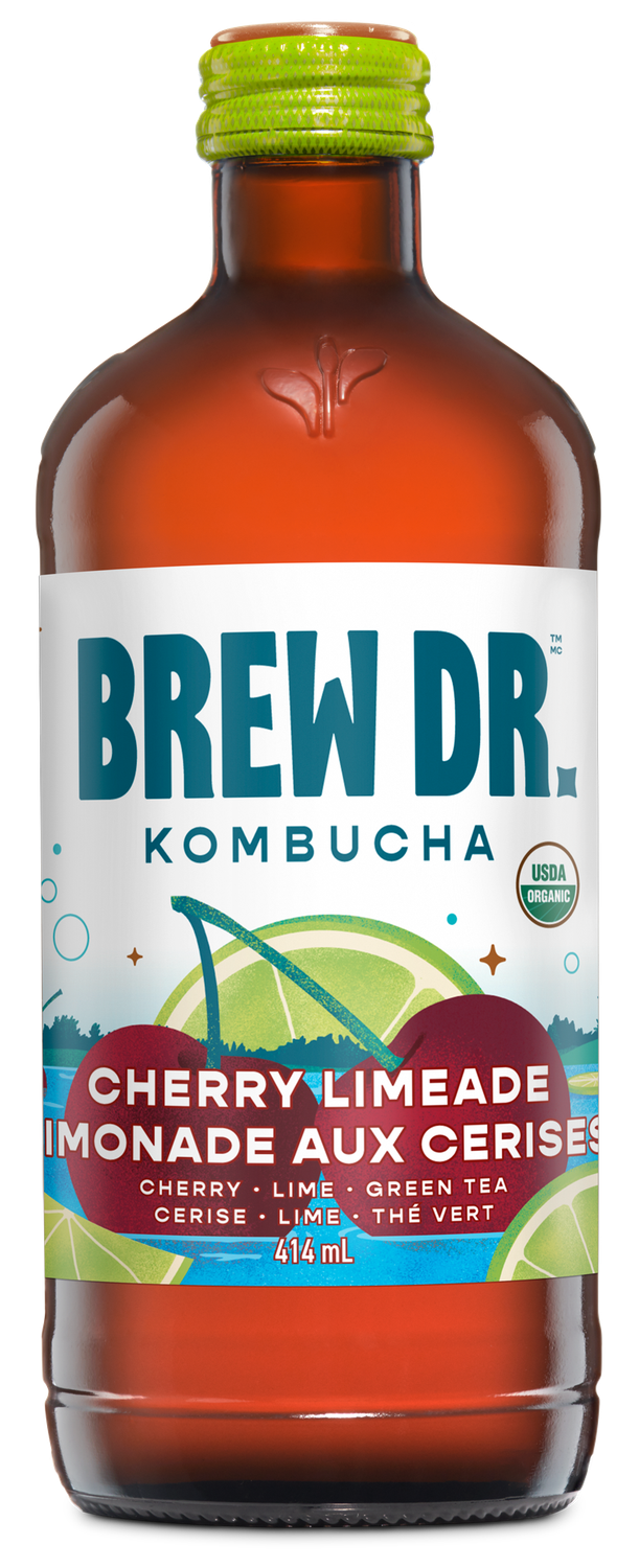 Brew Dr. Kombucha - CHERRY LIMEADE