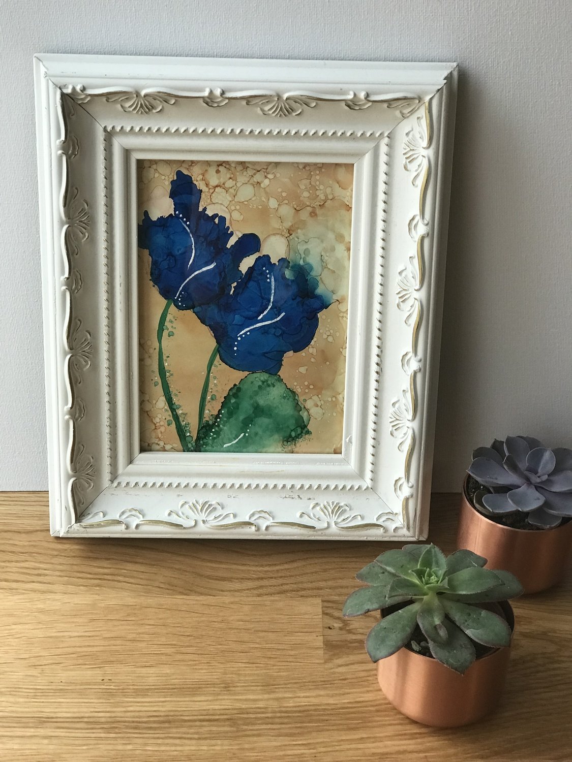 Pretty Blue Roses print Pretty Blue Roses print