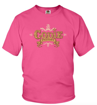 Codie Prevost Logo T-Shirt (YOUTH SIZES)
