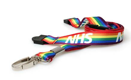 NHS LGBT+ Lanyard