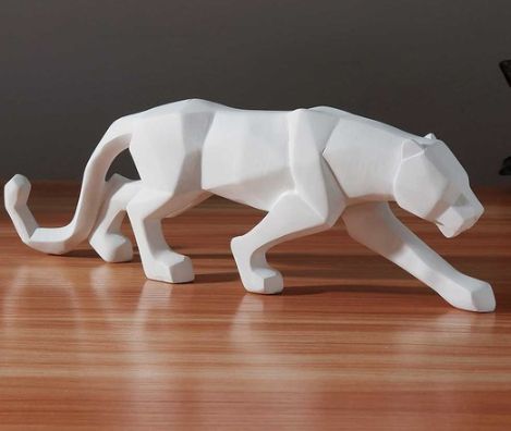 Panthère Oblique Sauvage, COULEUR: BLANCHE