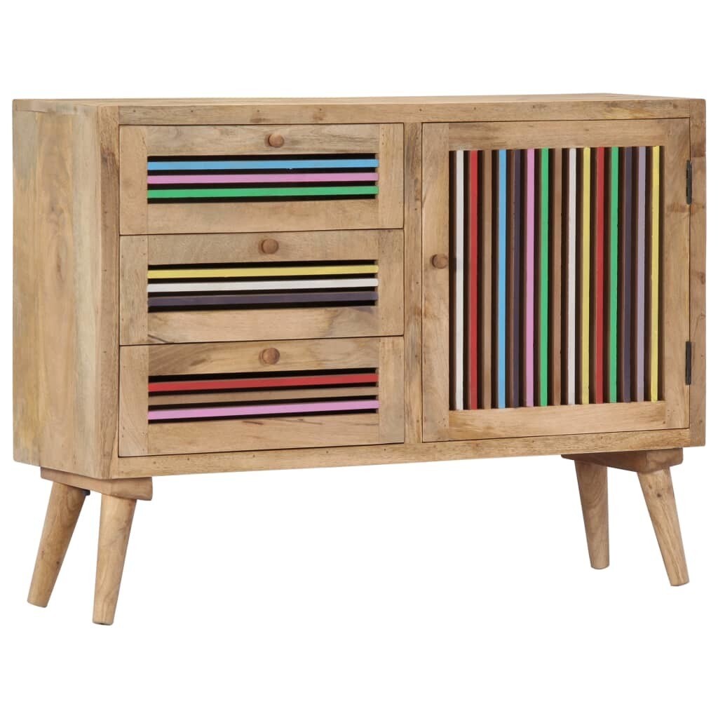 Buffet Colourful en bois massif de manguier