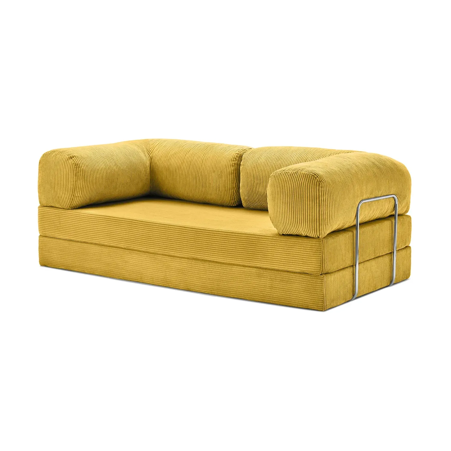 Canapé Olympe modulable Jaune – Design contemporain, confort haut de gamme