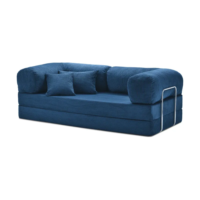 Canapé Olympe modulable Bleu – Design contemporain, confort haut de gamme