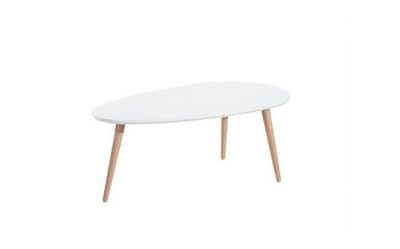 Table gigogne scandinave laquée BLANC