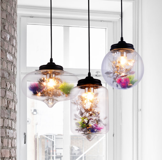 Set de 3 lampes Flowers