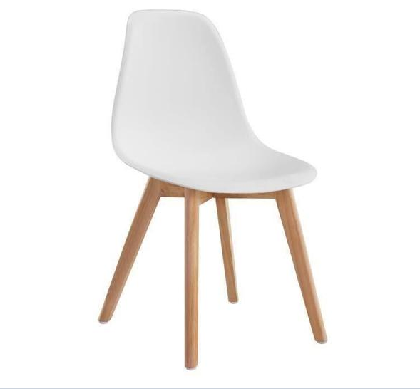 Chaise scandinave Robuste BLANC