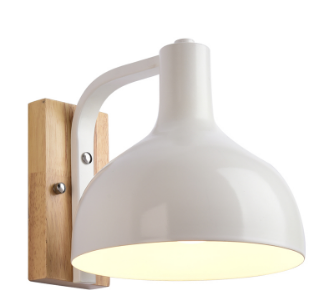 Lampe murale scandinave rounded