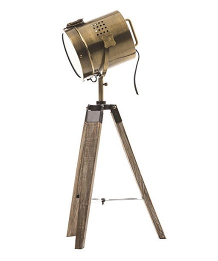 Lampe projecteur vintage Cuivre