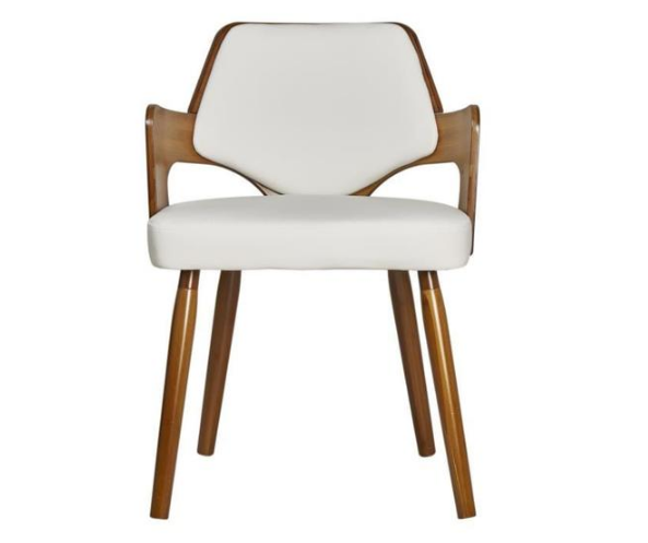 Chaise Retro en bois massif au style vintage Cunua