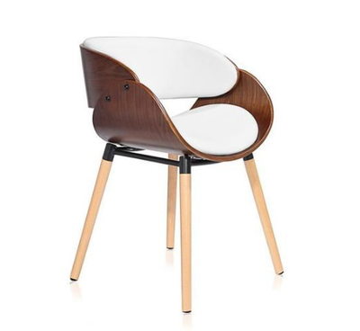 Chaise Retro en bois massif au style vintage Zuona