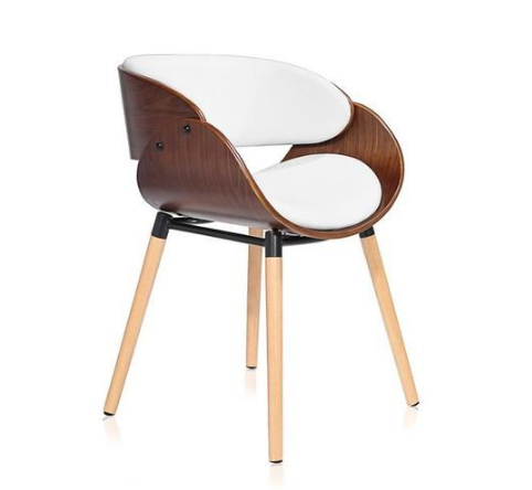 Chaise Retro en bois massif au style vintage Zuona