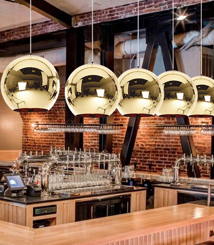 Réplique Lustre Mirror Ball Tom DIXON, Couleur: OR