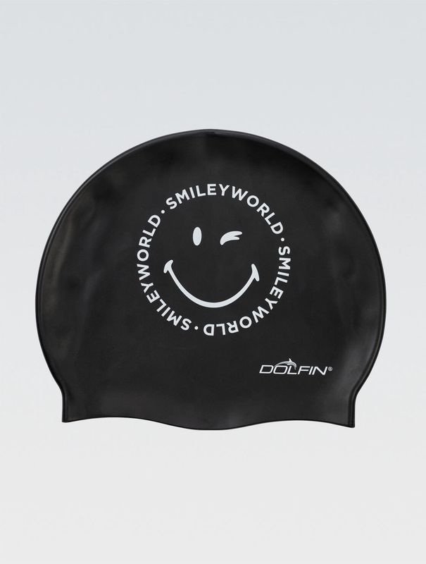 Dolfin Uglies Smiley World Black Silicone Cap