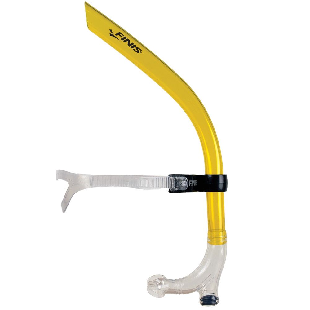 Finis Original Swimmer's Snorkel, Color: Yellow, Size: Junior