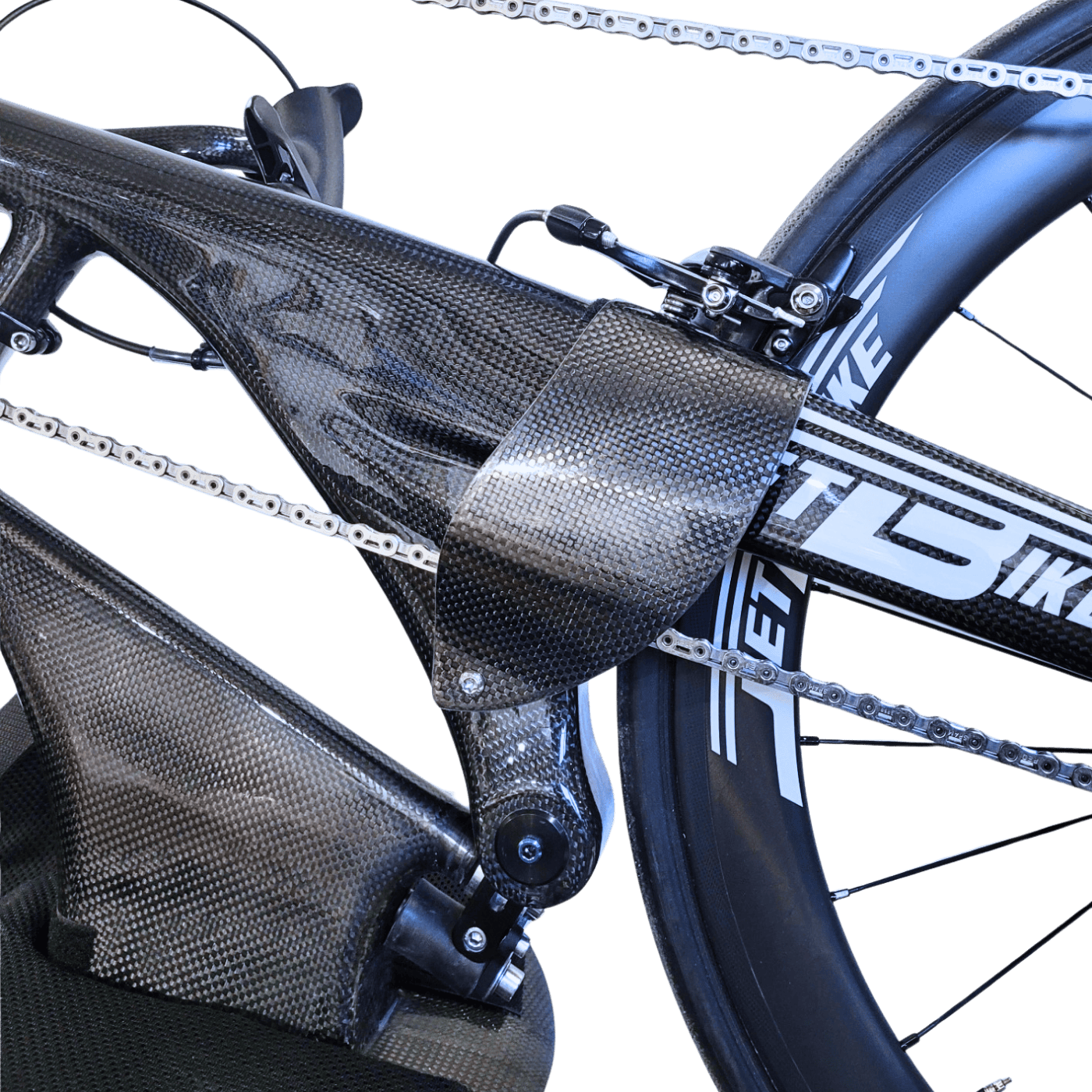 Carbon knee protectors