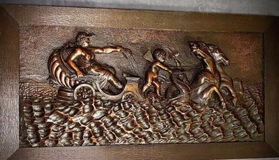 European carved panels