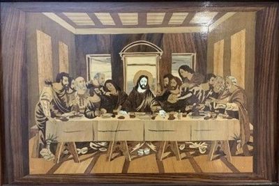 RELIGIOUS (Carving and marquetry-Christian, Hindu, Buddhist)