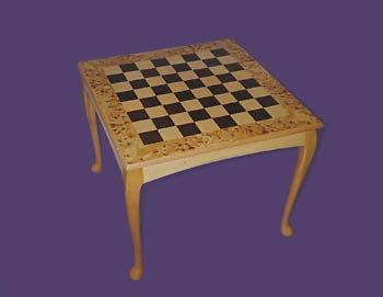 CHESS TABLES in a variety of timber specie options, COMMISSION ONLY. from £1000 pending size, style and species