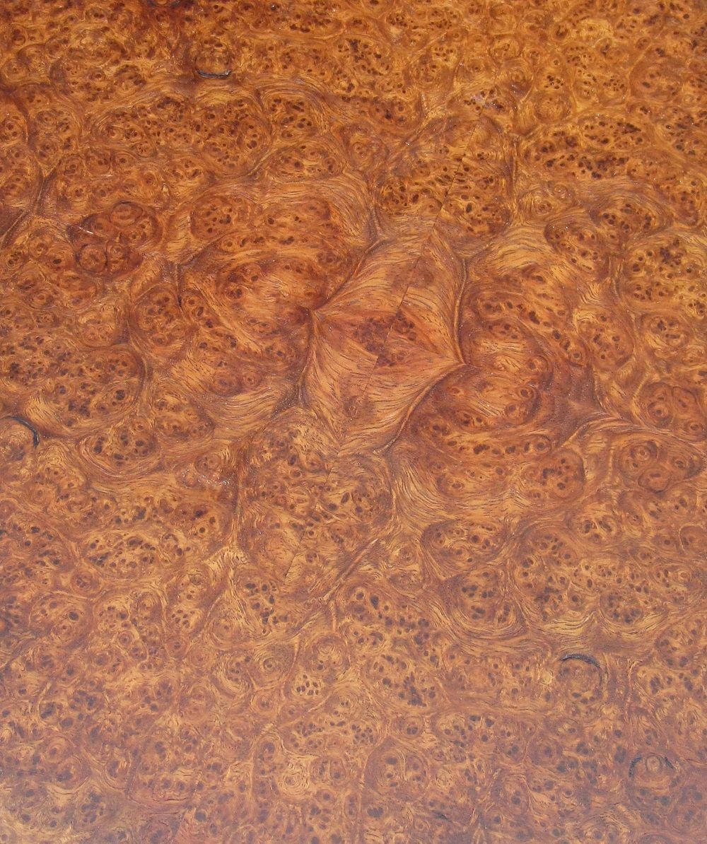 Amboina burr(darker, heavier figure) samples lacquered finish. Solid timber and veneer IN STOCK FOR COMMISSIONS