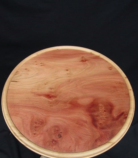 Pink trumpet wood burr AAA quality samples lacquered finish. Solid timber and veneer IN STOCK FOR COMMISSIONS