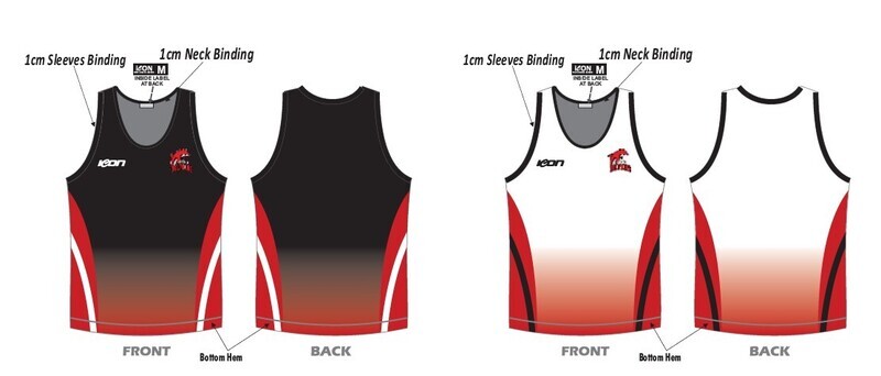 Reversible Training Singlet (Men&#39;s) - Personalised