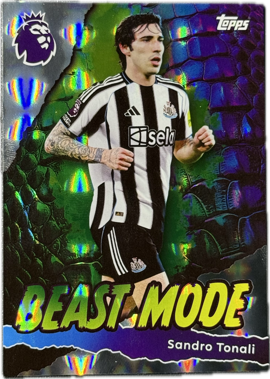 SANDRO TONALI - Beast Mode - Newcastle United - Topps - Premier League 2025/26
