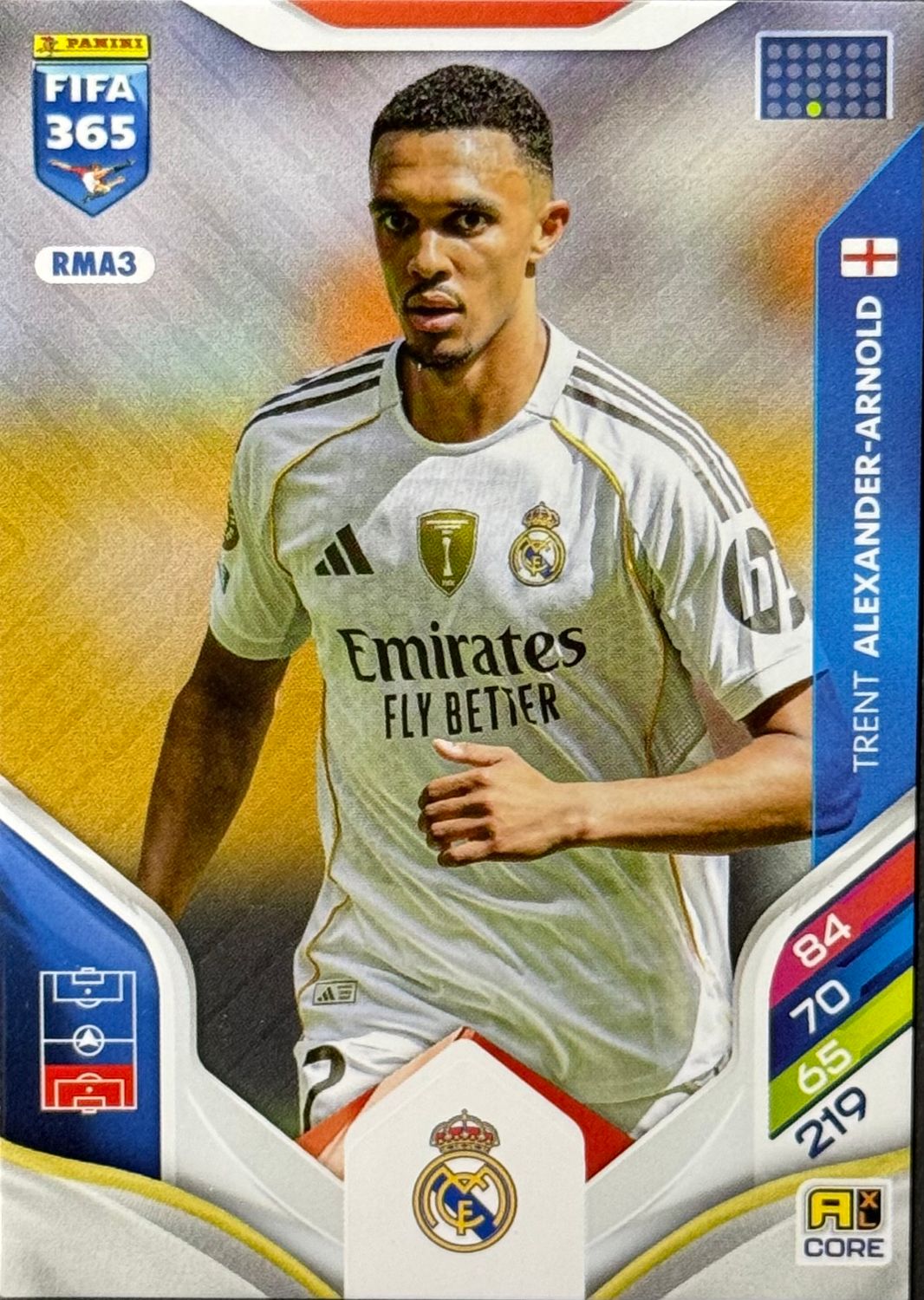 TRENT ALEXANDER-ARNOLD - Real Madrid - FIFA 365 - Panini Adrenalyn XL