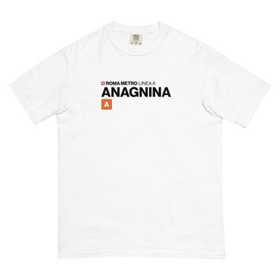 Roma Metro – Anagnina (scritta in nero)