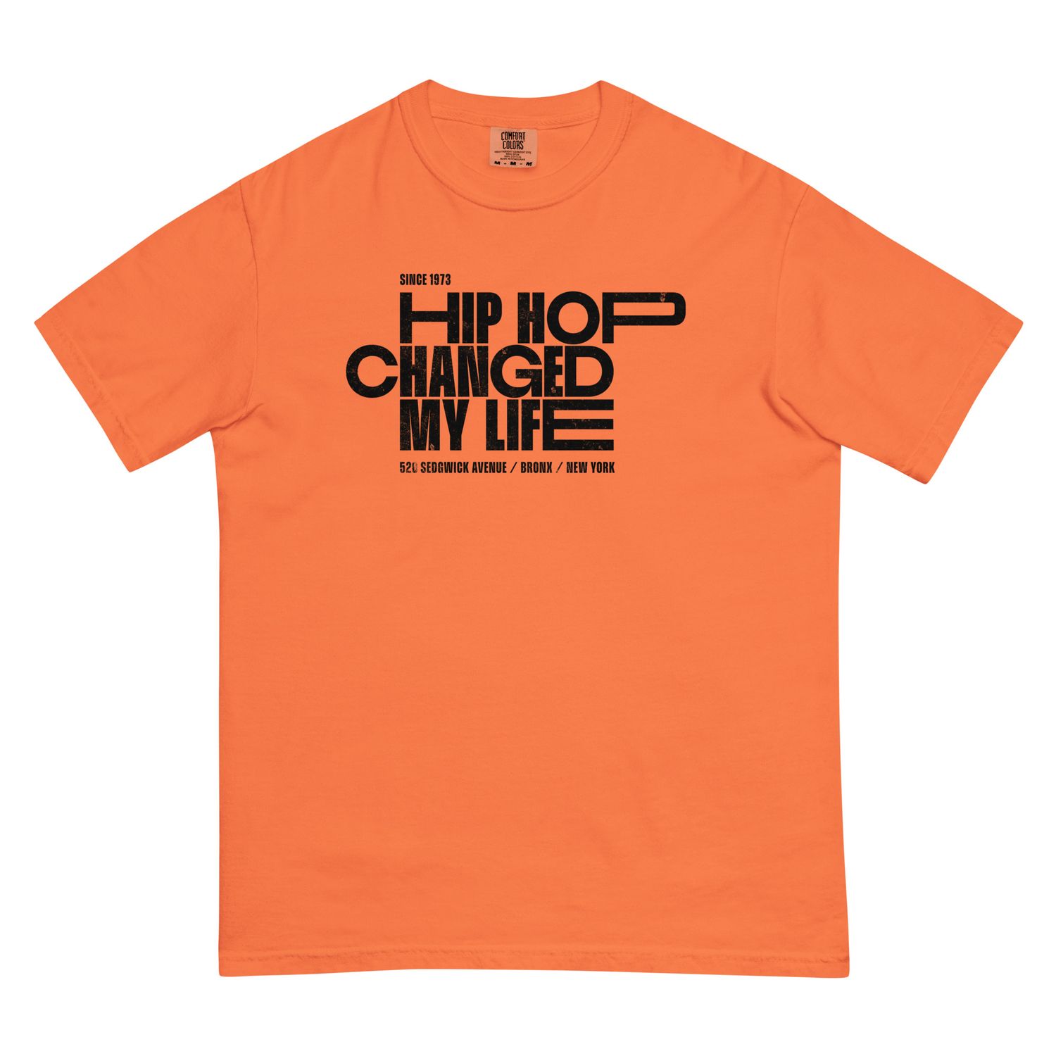 Hip Hop Changed My Life stile 1 (scritta nera)