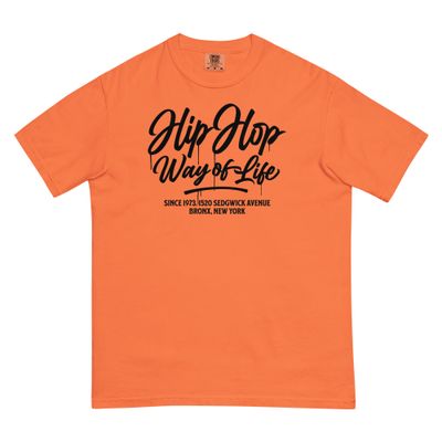Hip Hop Way of Life style 2 (black lettering)