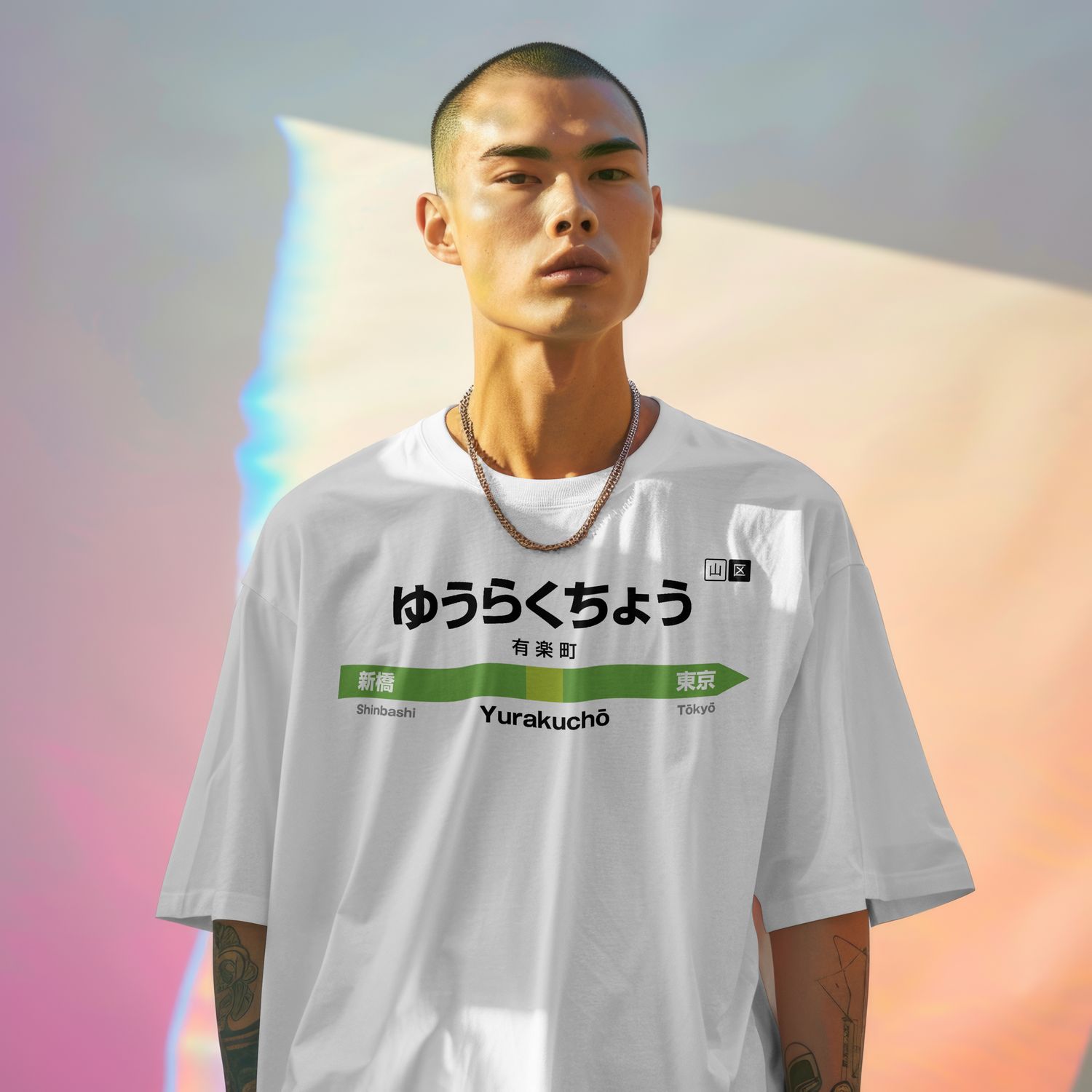 Yurakucho - cartello stazione a Tokyo