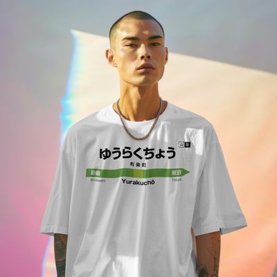 Yurakucho - cartello stazione a Tokyo