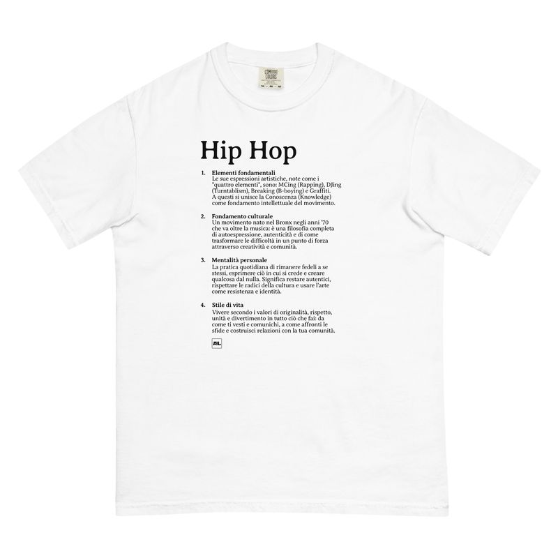 Hip Hop definition (written in black - Italian) Hip Hop definition (written in black - Italian)