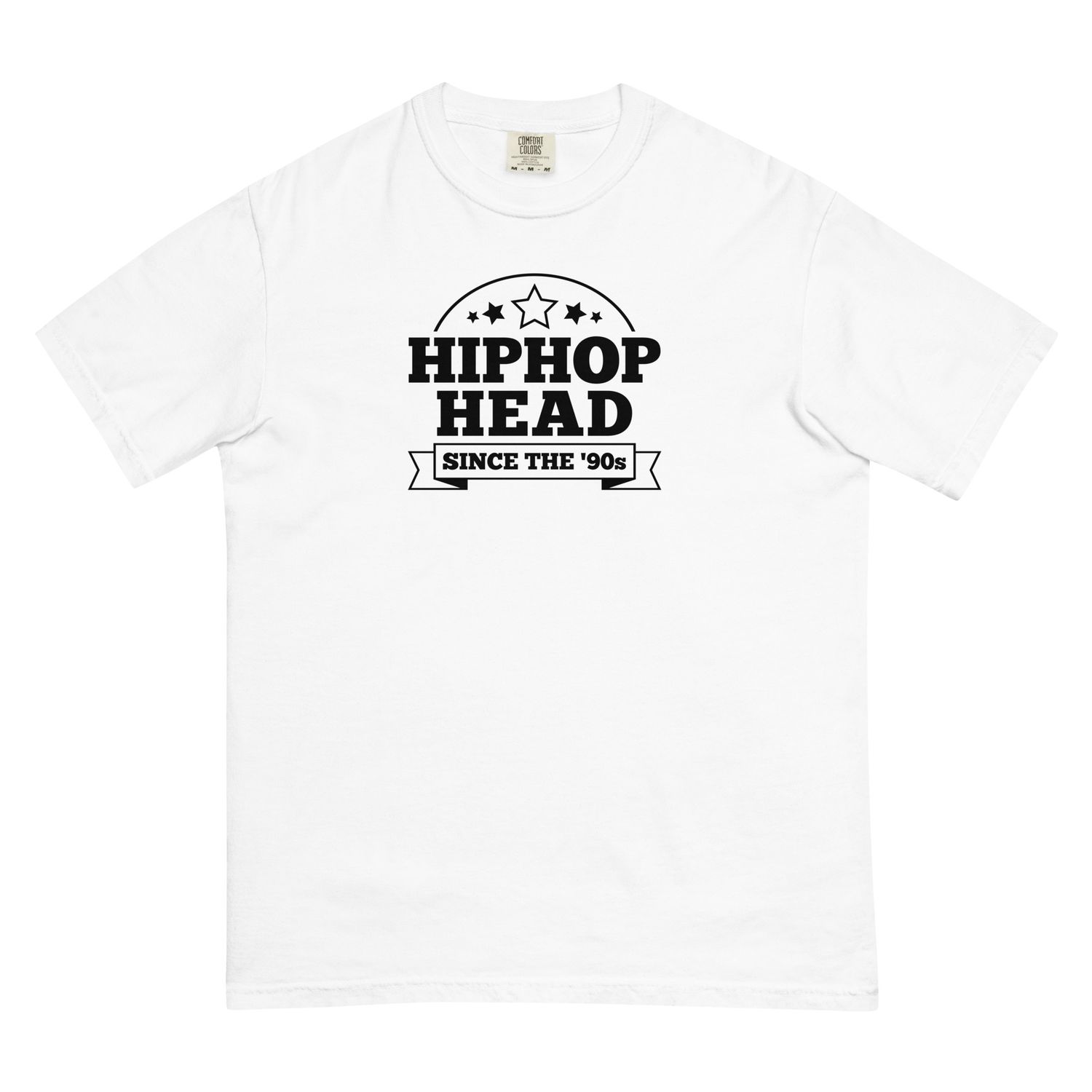 Hip Hop Head Since the '90s (scritta in nero)